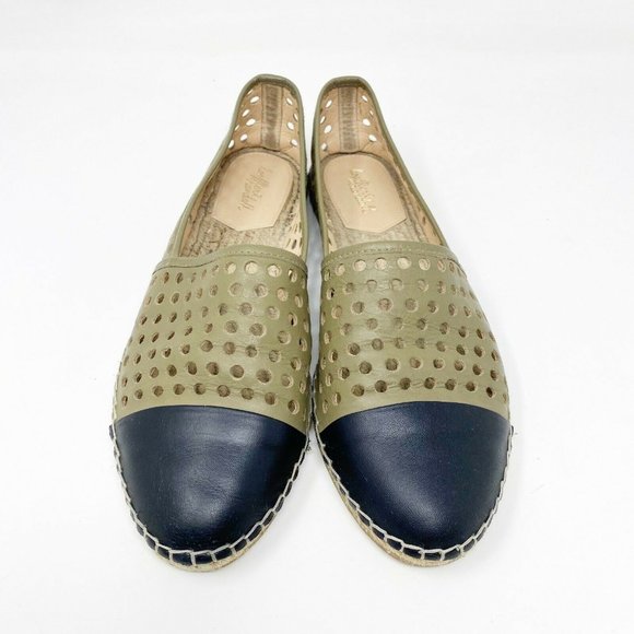 Loeffler Randall Mara Perforated Espadrilles Flats - Picture 5 of 10